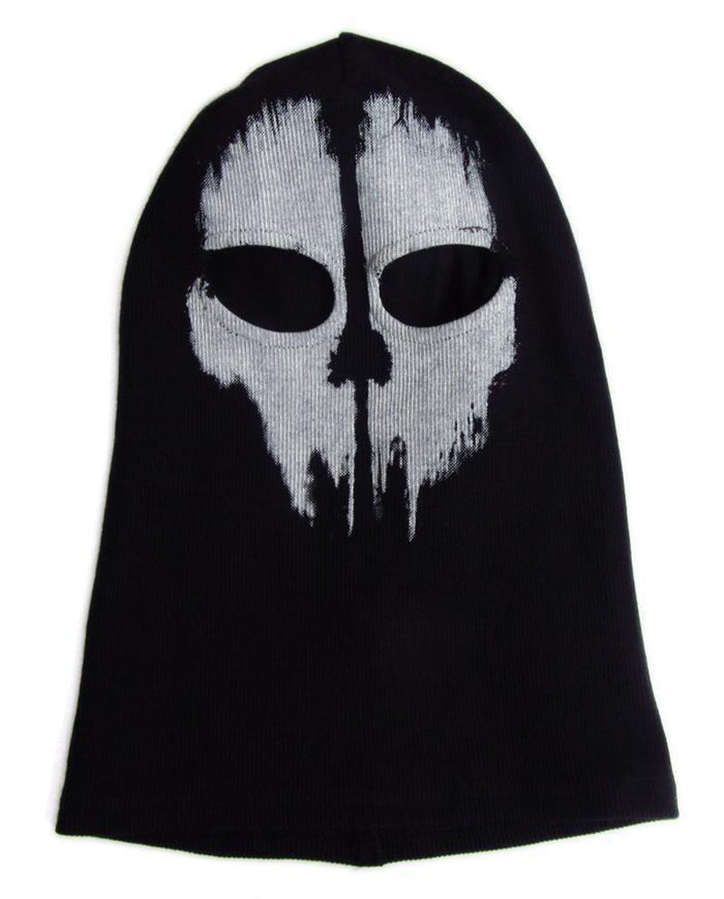 Motorcycle Game Balaclava Hood Ghost Skull Full Face Cover CS Halloween Mask US