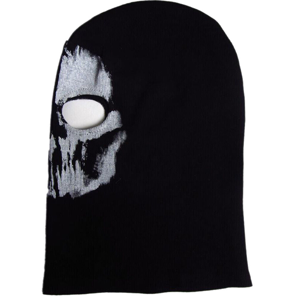 Motorcycle Game Balaclava Hood Ghost Skull Full Face Cover CS Halloween Mask US