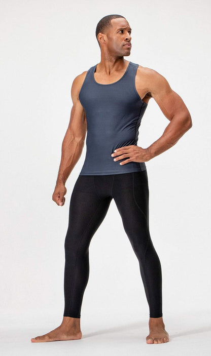 3 Pack Men'S Muscle Dry Fit Compression Tank Top