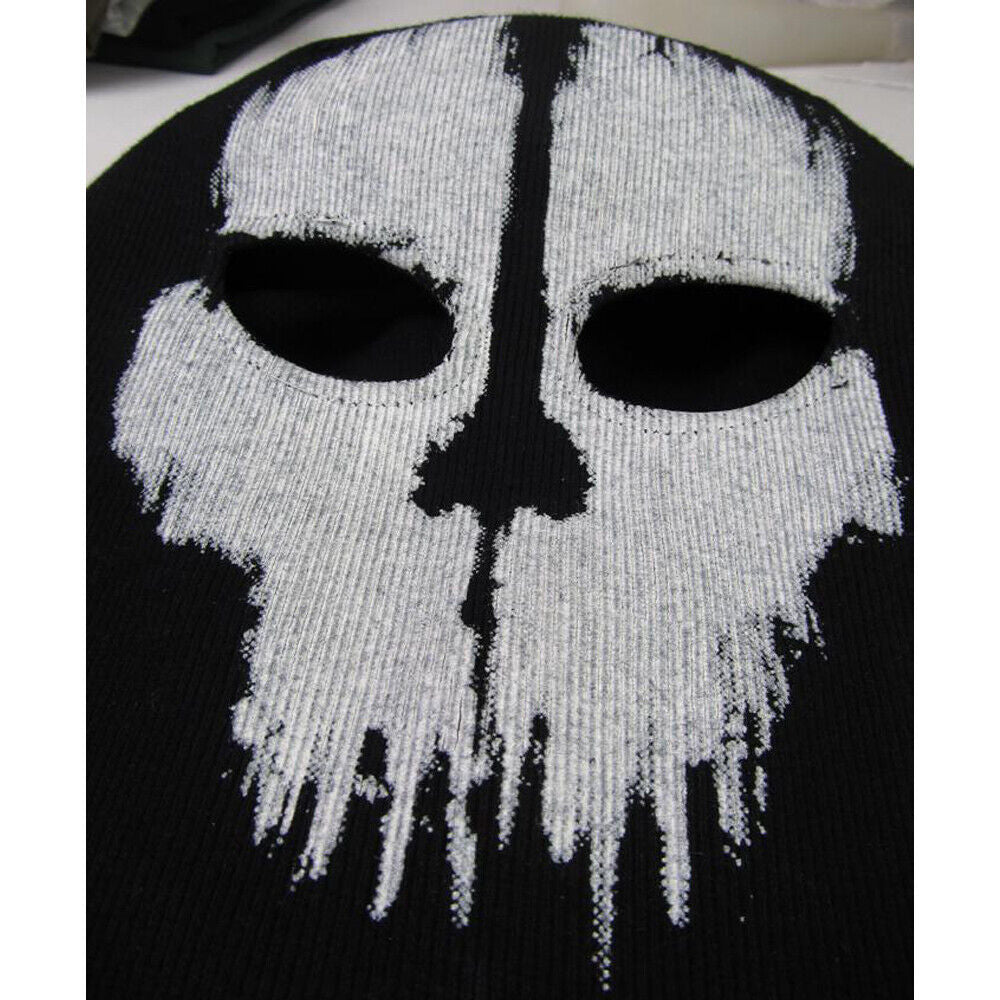 Motorcycle Game Balaclava Hood Ghost Skull Full Face Cover CS Halloween Mask US